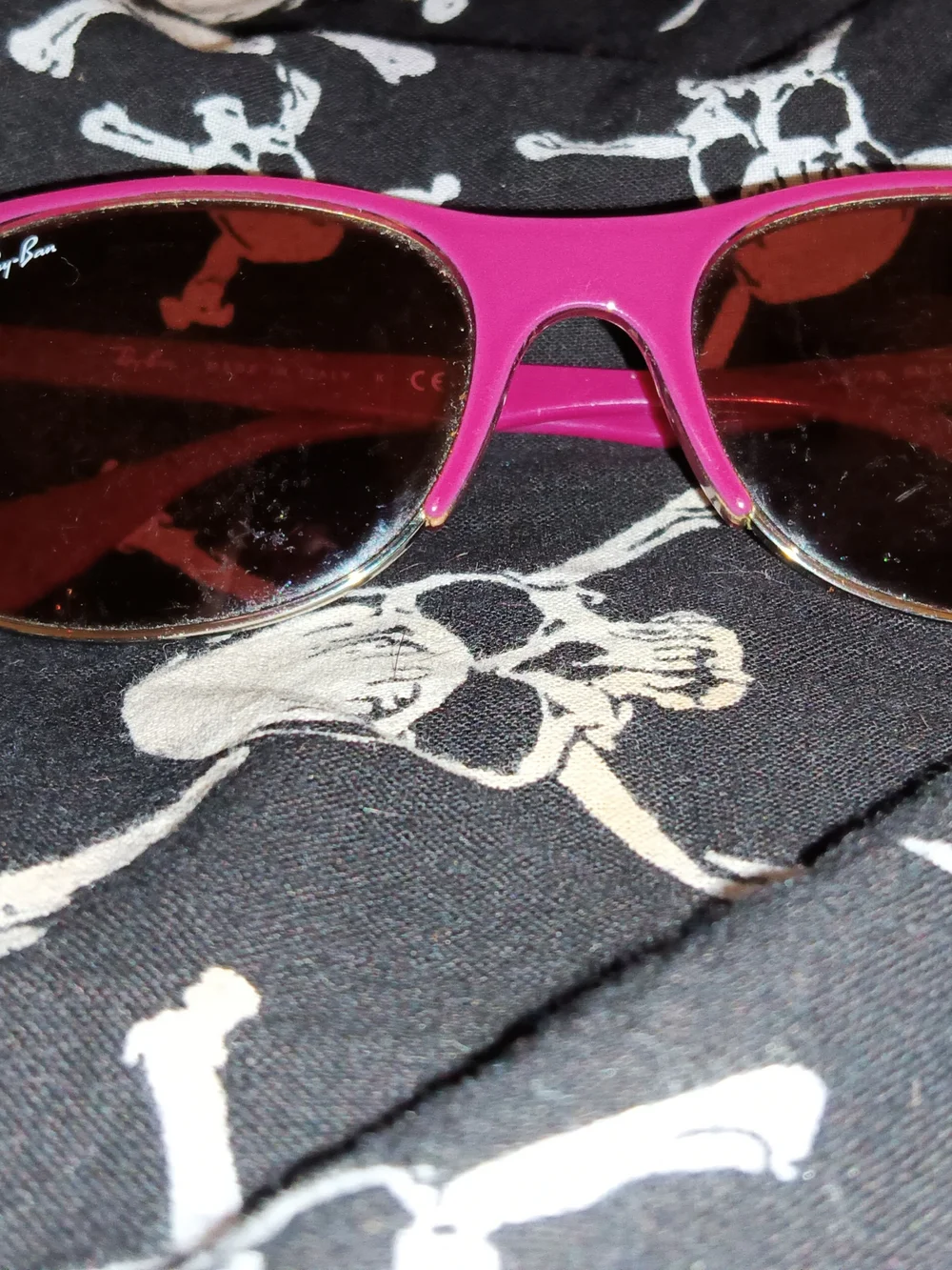 Ray-Ban RB4319 Purple Brown Lens Sunglasses
